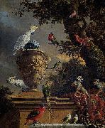 Melchior de Hondecoeter The Menagerie oil painting